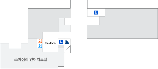 B1층 원내 위치도
